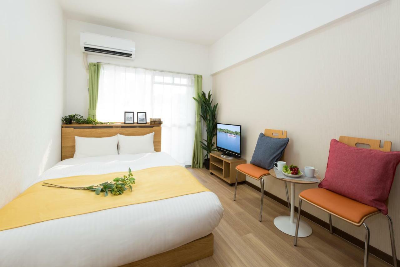 Sky Garden Hakata Aparthotel Fukuoka  Bagian luar foto